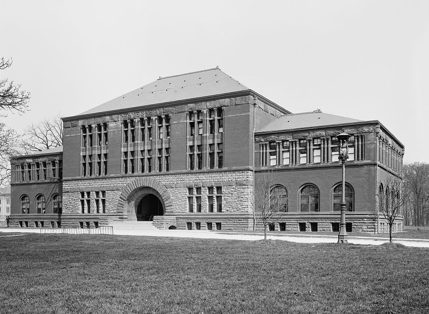 Hayes Hall at Ohio State University, Columbus, Ohio, 1906.