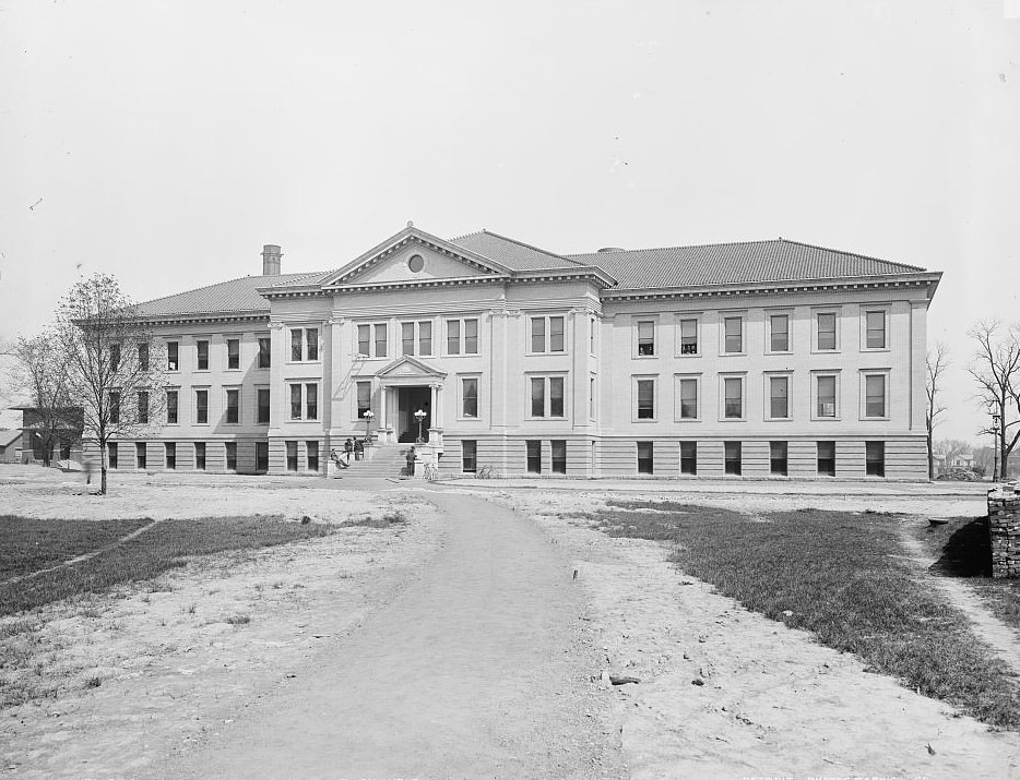Brown Hall at Ohio State University, Columbus, Ohio, 1906.