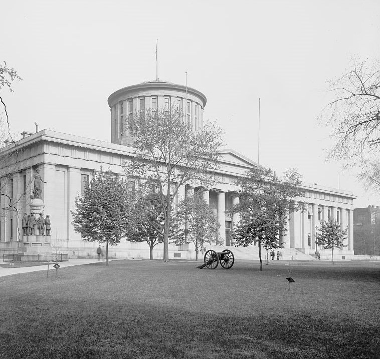 State House in Columbus, Ohio, 1900s