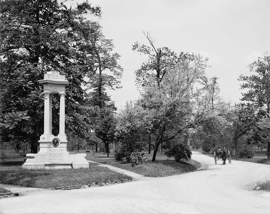 Goodale Park in Columbus, Ohio, 1900s