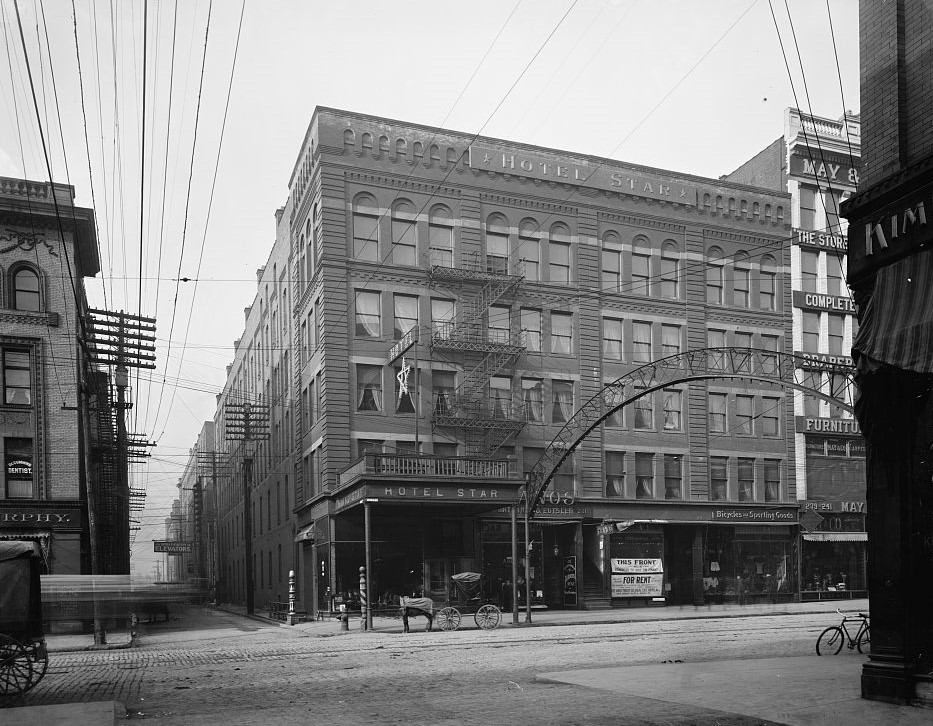 Hotel Star in Columbus, Ohio, 1900s