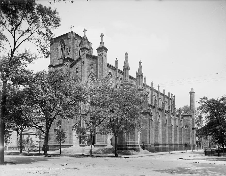 St. Joseph's Cathedral in Columbus, Ohio, 1900s