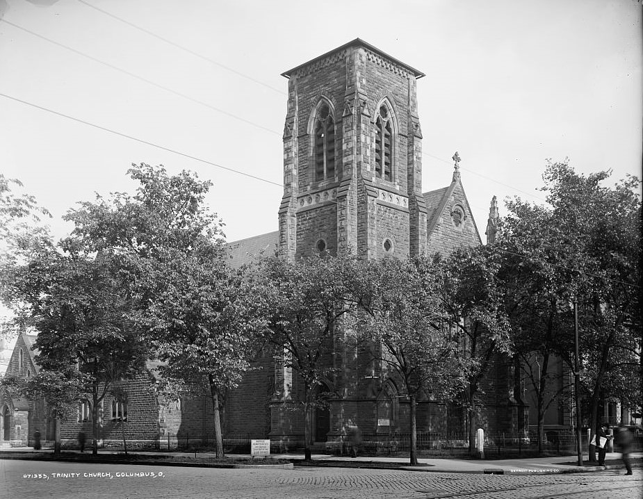 Trinity Church in Columbus, Ohio, 1900s