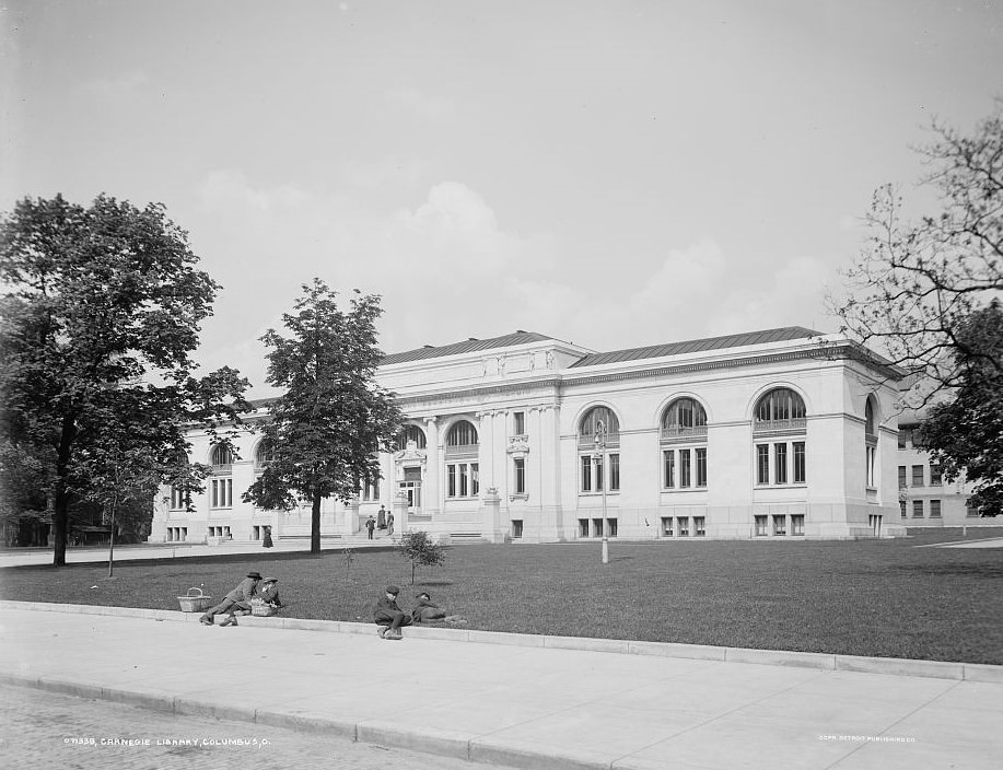 Carnegie Library in Columbus, Ohio, 1900s