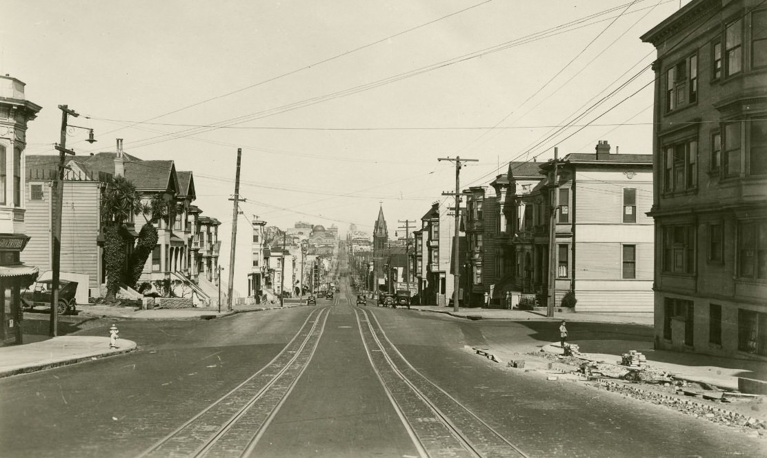San Francisco 1920s streets