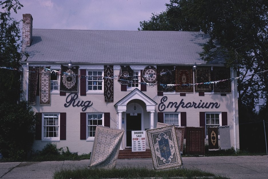 Rug Emporium in Houston, Texas, 1983