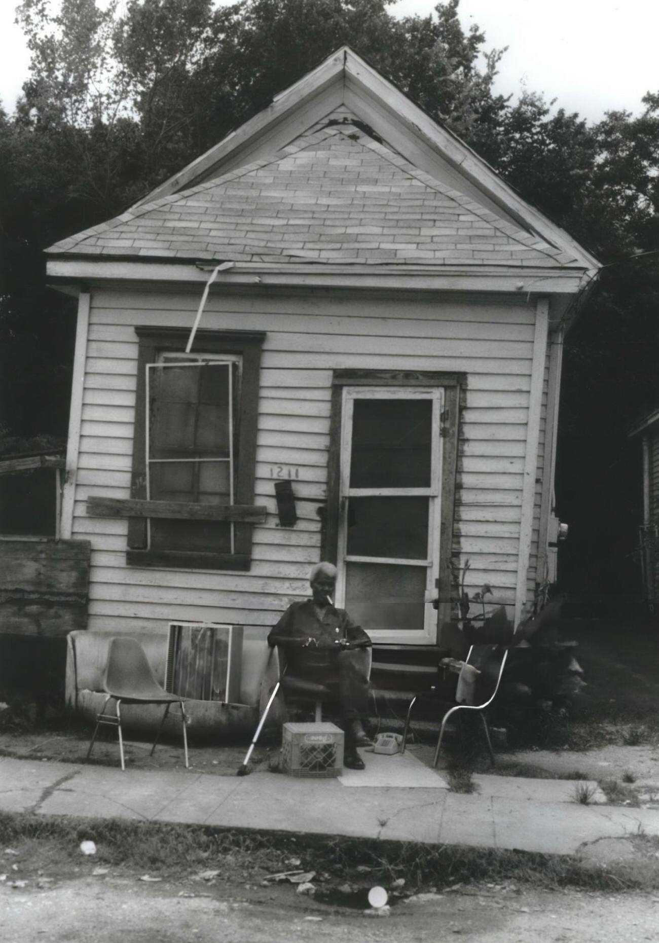 Willie Woods, at 84 years old, remains a testament to the historical depth and personal stories within the Jensen and Hill area since 1936, Houston, Texas.