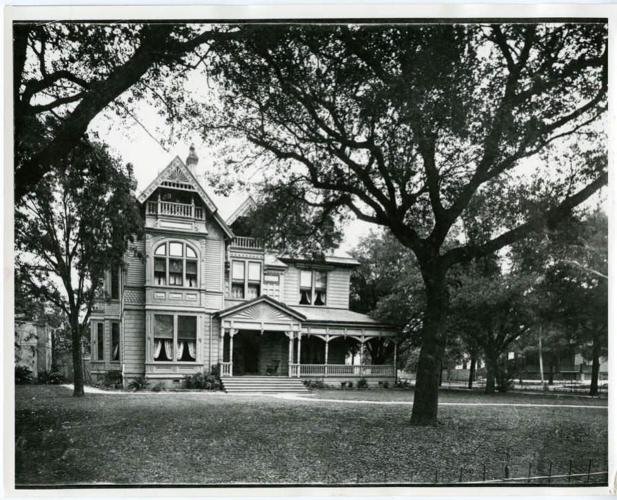 Joseph Chapell Hutcheson house and garden, Houston, 1915