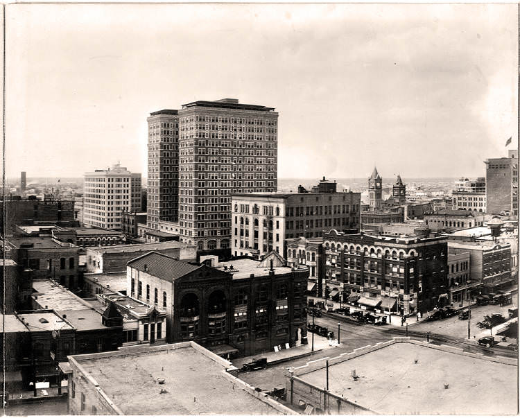 Downtown Houston, 1919.