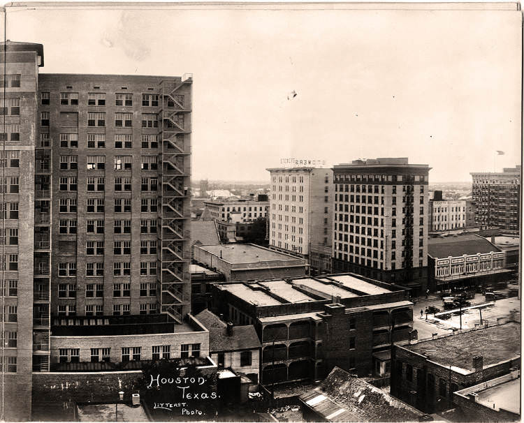 Downtown Houston, 1919.