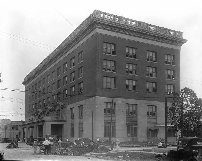 Union Station at 501 Crawford at Texas Avenue, Houston, Texas, 1928.
