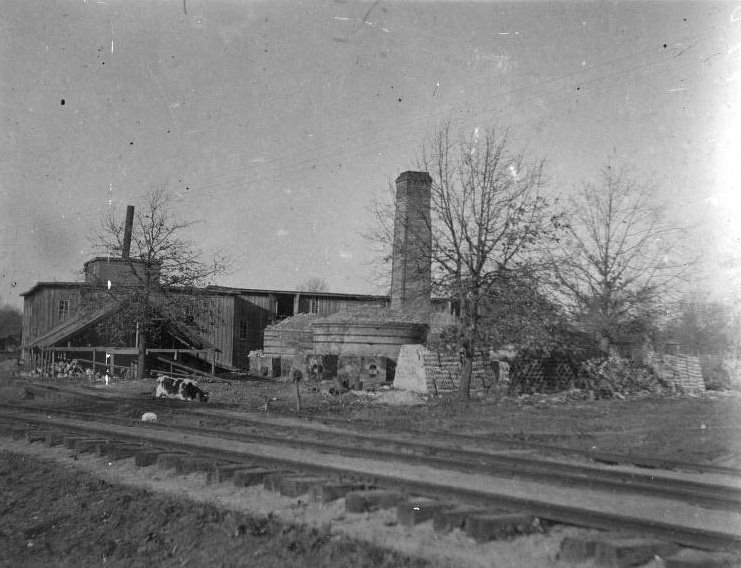 Pottery Building complex in Athens, 1896.