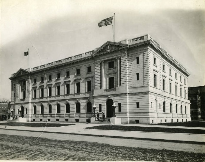 U.S. Post Office and Federal Court Building, Houston, 1910s.