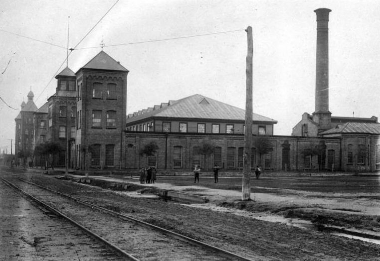 Galveston Bagging Mills, 1896.