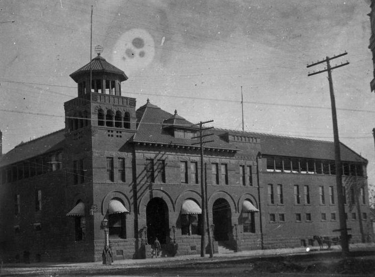 Natatorium at Waco, 1896.