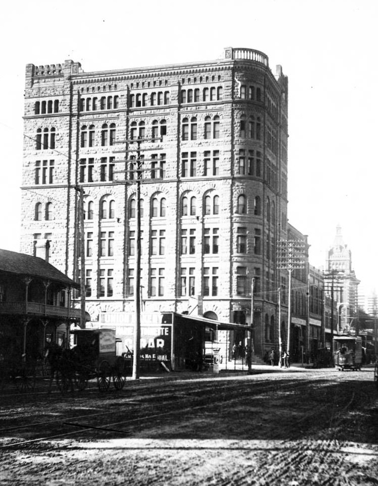 Hurley Office Building in Fort Worth, 1895