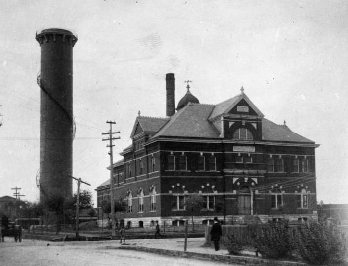 Galveston Water Works office building, 1897