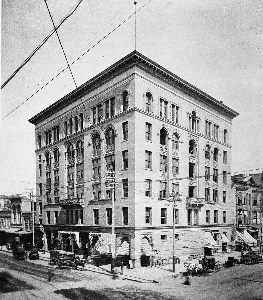 Binz Building, early 1900s.