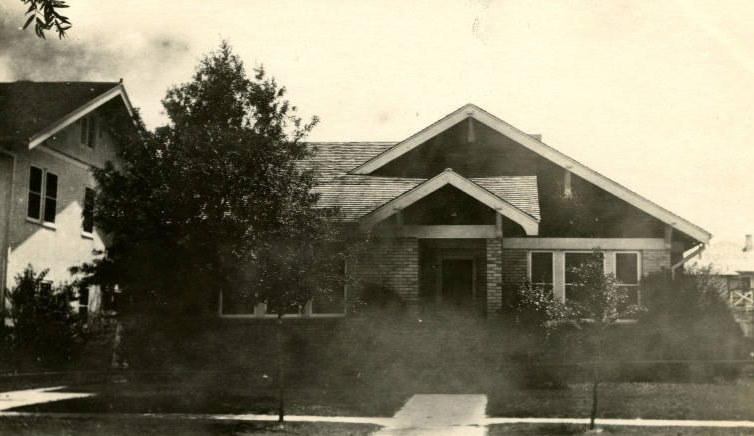 Residence on Harold St., 1920s.