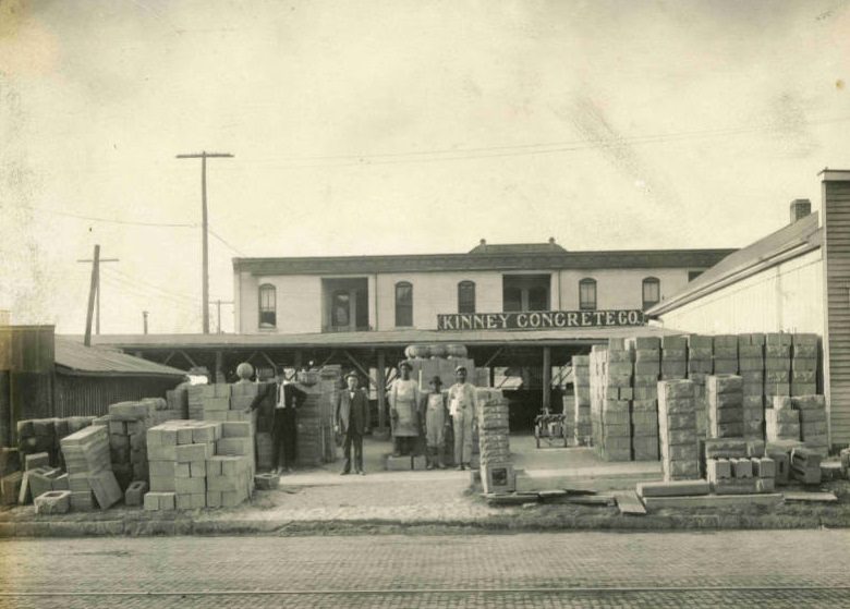 Kinney Concrete Stone Company, 1911.
