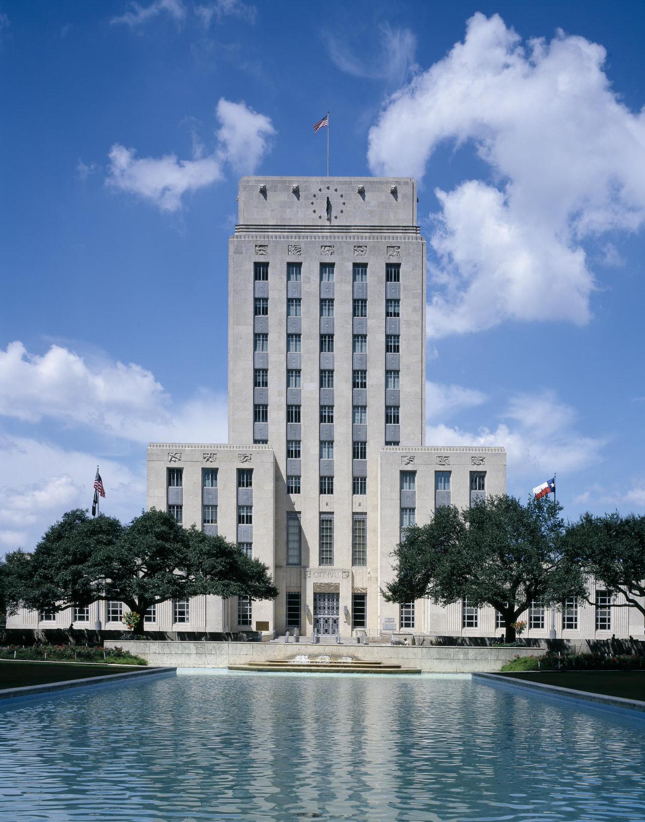City Hall in Houston, Texas, 1990s