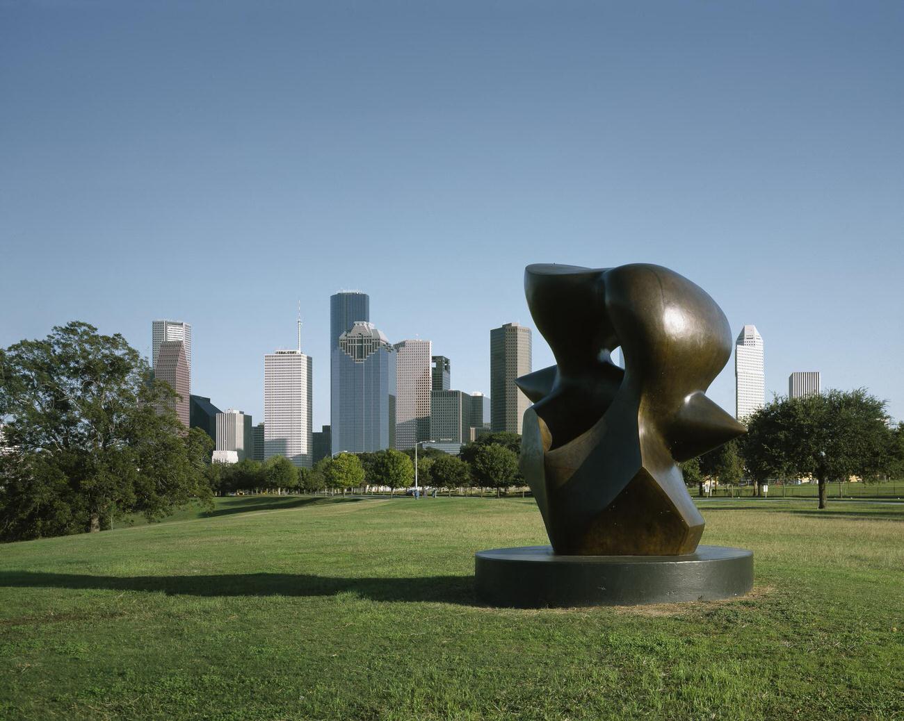 Buffalo Bayou Park in Houston, Texas, 1990s