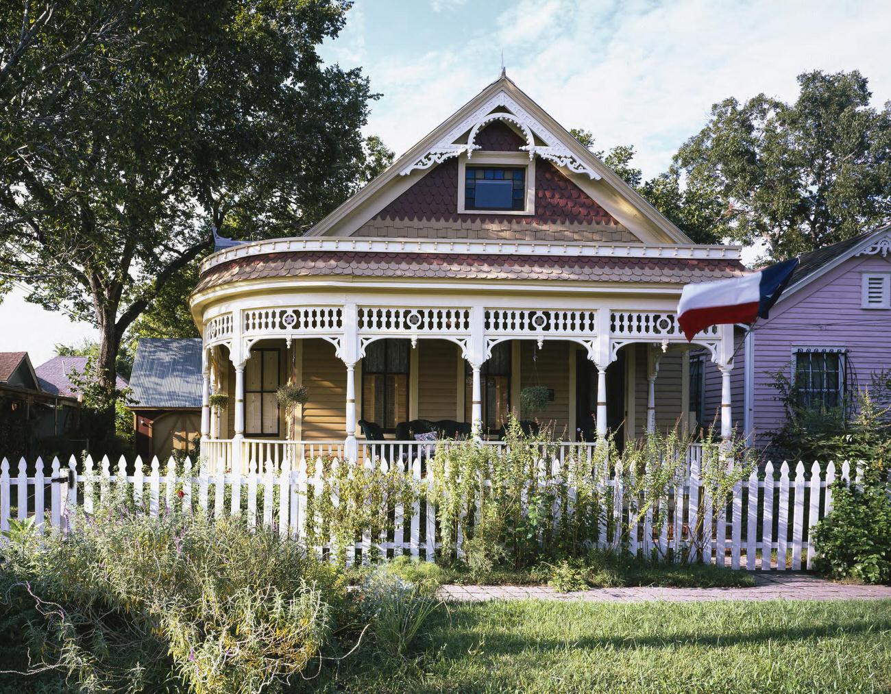 Home in the 6th Ward of Houston, Texas, 1990s