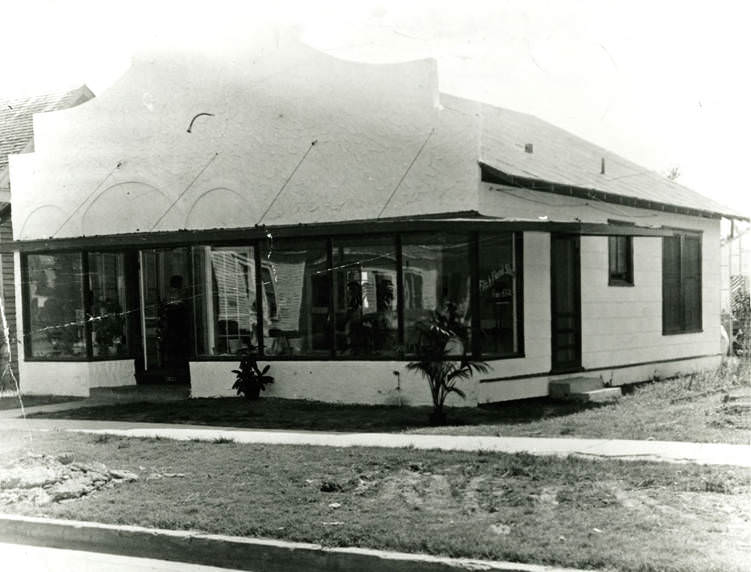First Fitch Florist Shop, Houston, 1934.