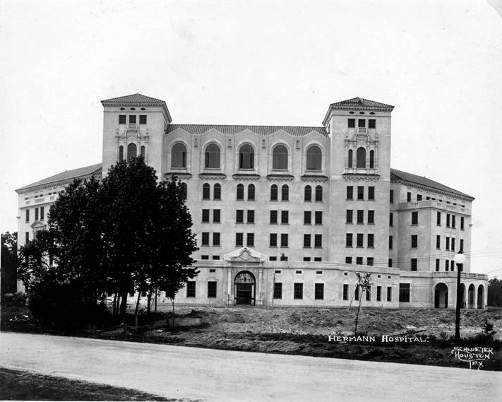 Hermann Hospital, Houston, Texas, 1930s