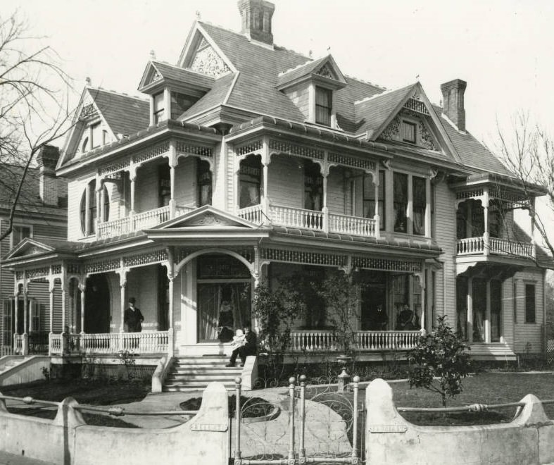 Edward Andrew Peden house, Houston, 1890s.