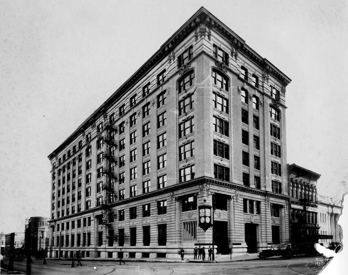 First National Bank at Commerce and Main Streets, Houston, 1930s