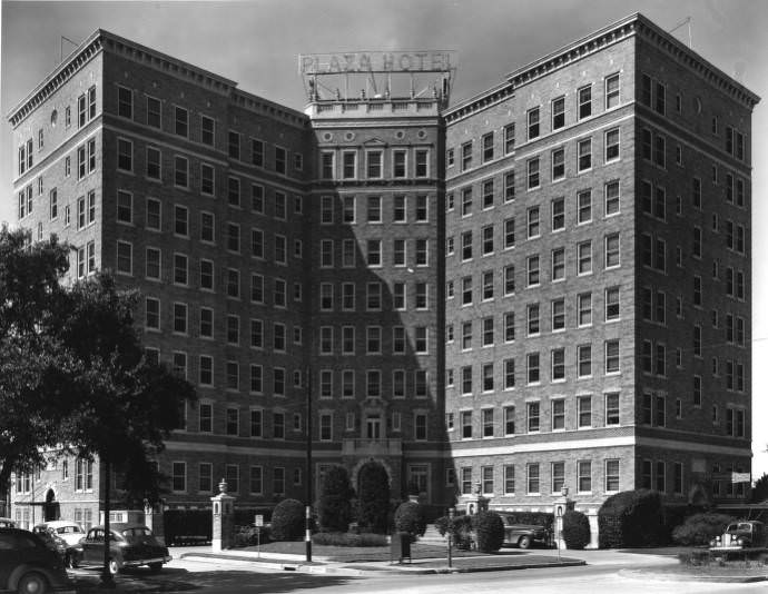 Plaza Hotel, Houston, designed by Joseph Finger, 1950s