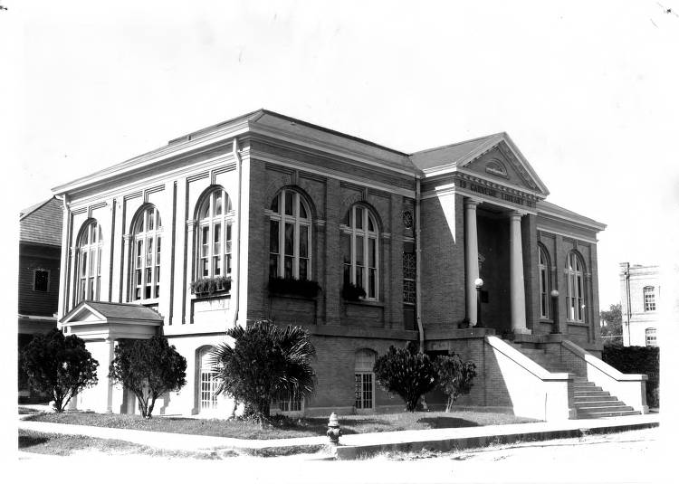 Colored Carnegie Library, Houston, 1930s.