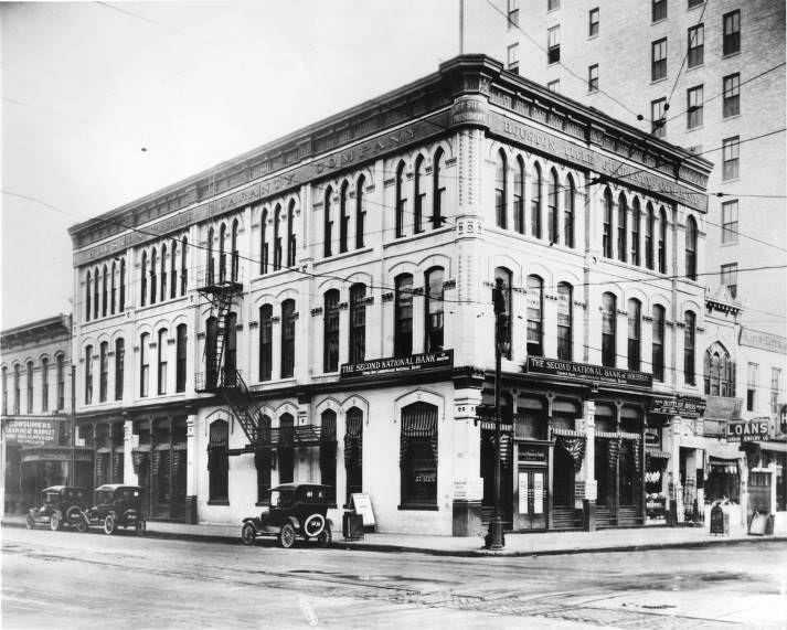 Second National Bank, Houston, 1920s