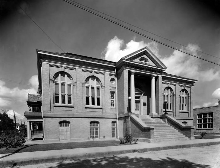 Colored Carnegie Library, Houston, 1960s