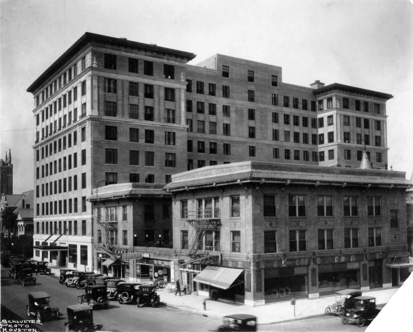Main Street, Houston, 1920.