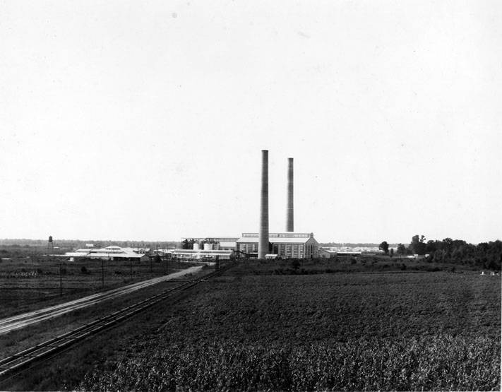 Texas Gulf Sulphur Company distant view, 1924.