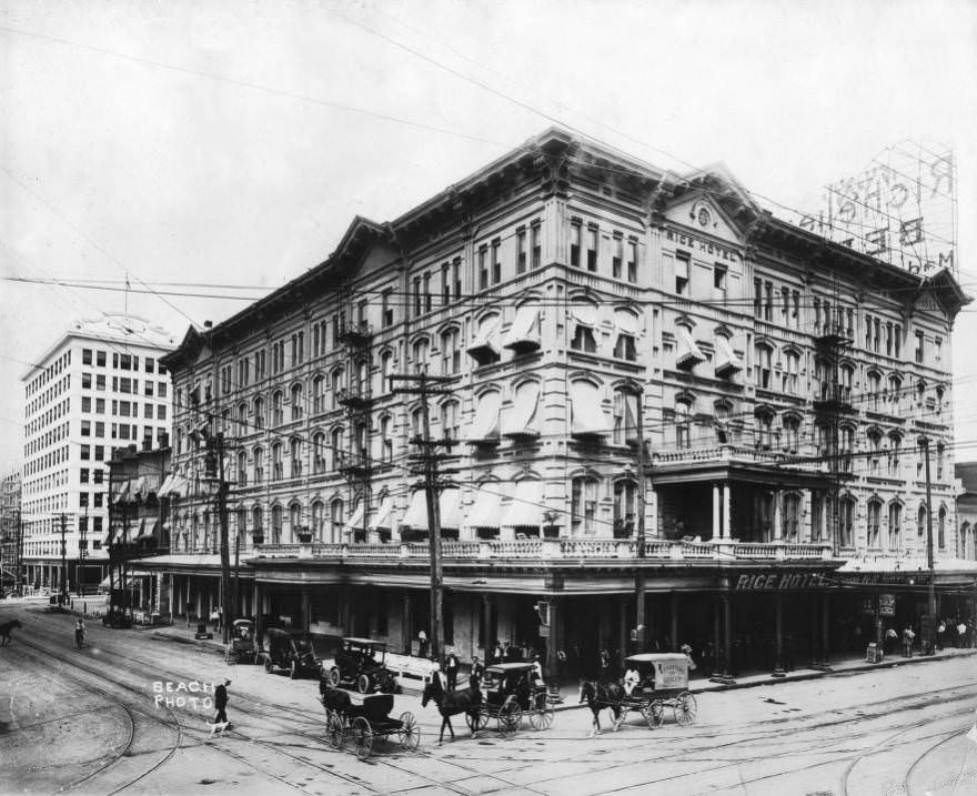 Rice Hotel, Houston, 1911