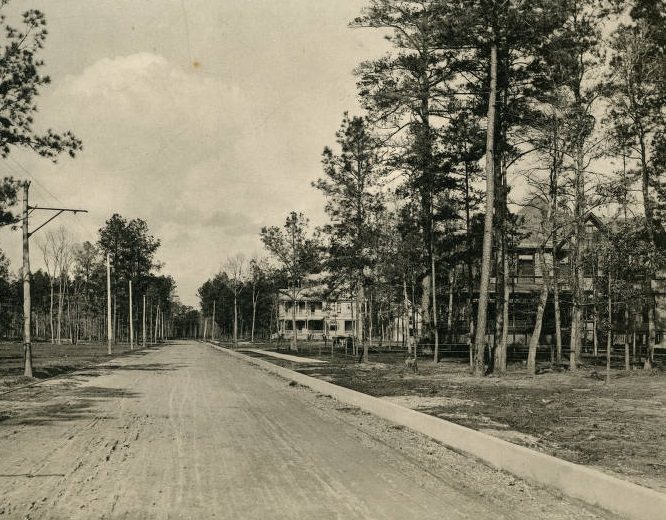 Broadway in Houston Heights, Houston, 1920s