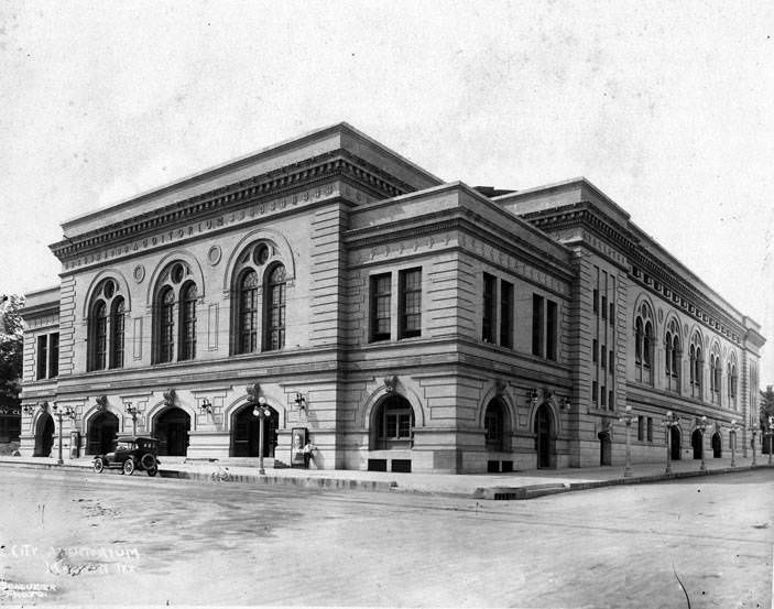 City Auditorium, Houston, Texas, 1920s