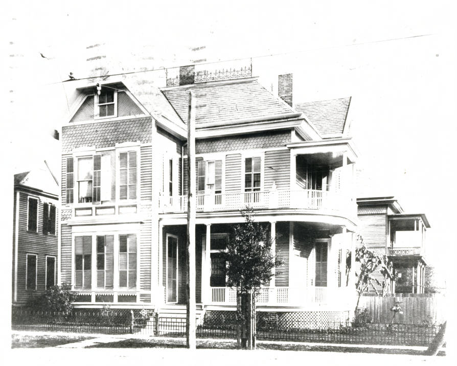 Joel Stuart Boyles house, Houston, circa 1900s.