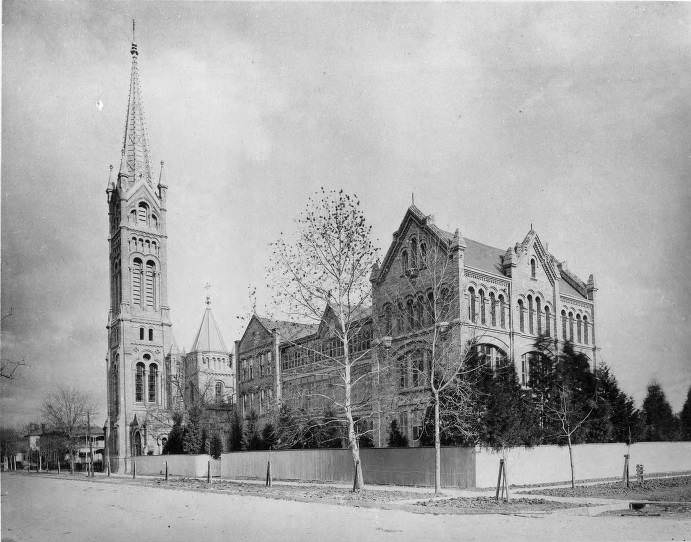 Annunciation Catholic Church, Houston, circa 1900s.