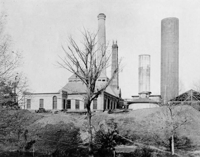 Houston Water Works Station, 1930s