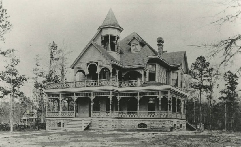 Newton L. Mills house in Houston, 1880s