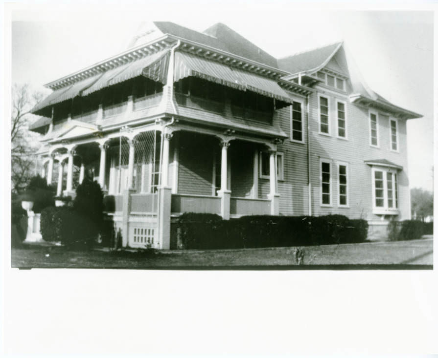 James M. Rockwell house in Houston, 1900s