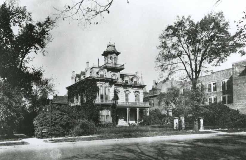 Albert A. Van Alstyne-John F. Dickson house in Houston, circa 1900s.