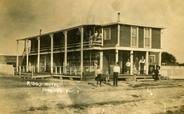 Riggs Hotel with postmark of 1911.
