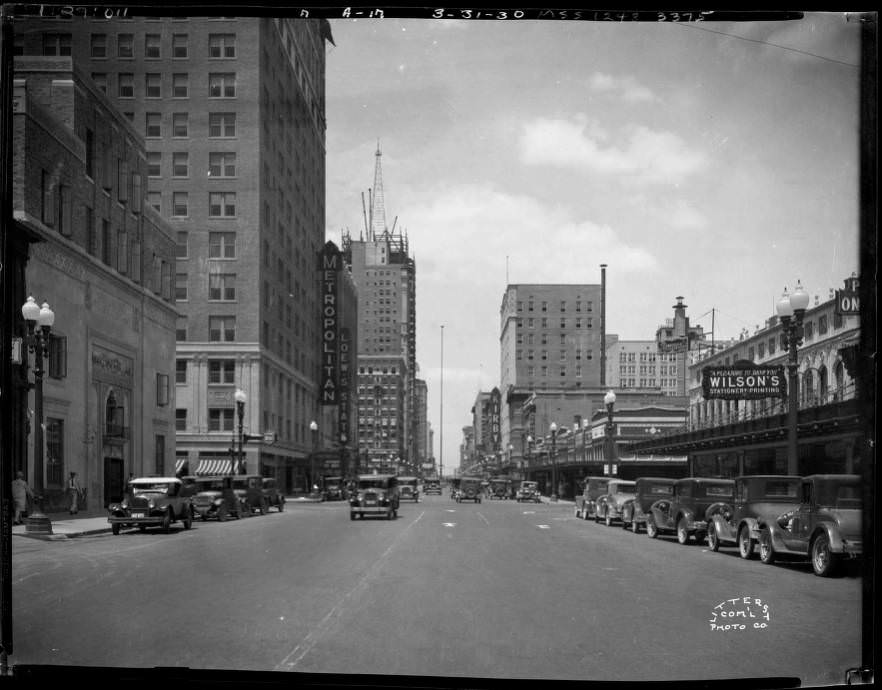 Main Street, Houston, 1930.