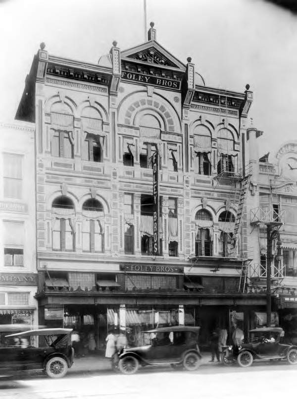 Foley Bros. building, Houston, circa 1900s.