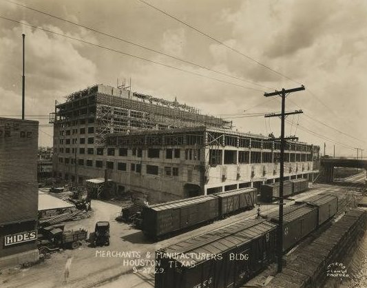 Merchants and Manufacturers Building, Houston, 1929.